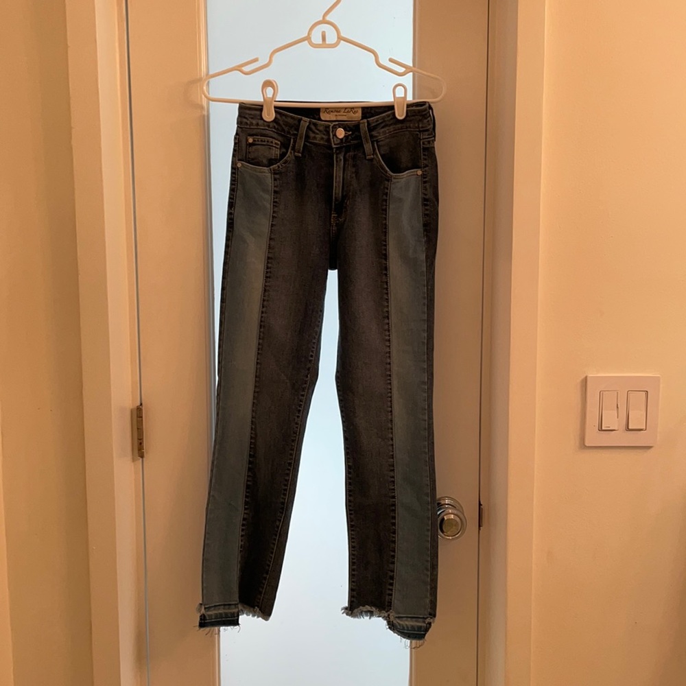 Ramona LaRue by Arianne Color block Jeans